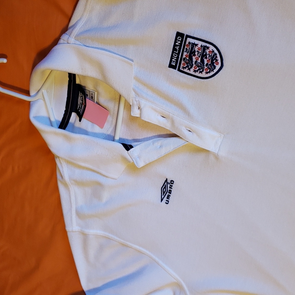 Umbro England Soccer Jersey Polo